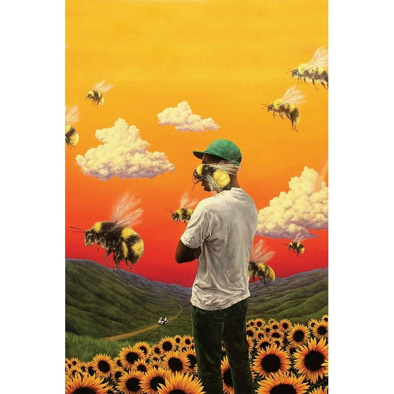 deltager os selv patois Tyler The Creator Flower Boy Poster Print - Item # VARXPS1595 - Walmart.com