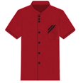 thumbnail image 1 of Veste de Chef à Manches Courtes et Longues Unisexe Uniforme de Service de Cuisine d'Hôtel, 1 of 5