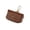 Brown, variant on JOLLGII Personalized Wedding Ring Box for Dog Collar Ring Bearer Pillows for Engagement Wedding Proposal Ceremony(2Inch,White)