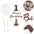 thumbnail image 4 of KAKOWELY 1 juego de decoraciones para fiestas de cumpleaños, diseño de fiesta, globos, pegatinas para el primer cumpleaños, suministros para fiestas, 4 of 5