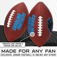 thumbnail image 3 of Fútbol americano Franklin Sports NFL Carolina Panthers, talla juvenil, 3 of 8