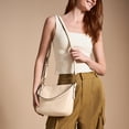 thumbnail image 4 of Bolso Bandolera de Cuero Fossil Jolie para Mujer en Vainilla, 4 of 4