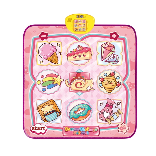 HWRETIE LED Dance Mat Music Interactive Floor Game Pad