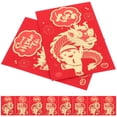 thumbnail image 2 of IBASETOY 12Pcs Year of Dragon Red Envelopes Paper Packets for Lunar New Year and Celebrations, 2 of 9