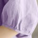 thumbnail image 3 of Camisas de Cuello en V de Manga Corta para las Mujeres Lino Blusas Bordadas Ajuste Suelto Verano Casual Tops de Cuello Redondo, 3 of 5