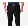 thumbnail image 2 of HAGGAR Mens Black Classic Fit Pants W46/ L32, 2 of 9