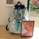 thumbnail image 5 of Mochila Deportiva Con Cordón Ligera para Hombres Y Mujeres () Blanco, 5 of 6