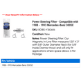 thumbnail image 2 of Power Steering Filter - Compatible with 1988 - 1993 Mercedes-Benz 300SE 1989 1990 1991 1992, 2 of 2