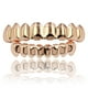 thumbnail image 4 of Juego de Parrillas personalizadas de 8 dientes Zulema Parrillas chapadas en oro de 18 quilates, 4 of 8