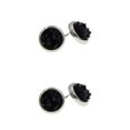 thumbnail image 1 of Jumpingount Pendientes elegantes de moda, accesorios de decoración, pendientes de tuerca brillantes para mujer, adorno de vestir para mujer, regalo de tipo 17 2piezas Jumpingount CBP392257, 1 of 5