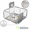 Gray, variant on HioHa Baby Playpen, Baby Playard with Basketball Hoop, Portable Play Yard Baby Fences for Infant Toddler