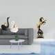 thumbnail image 2 of estatua de cisne,Estatuas y figuritas de cisne de cerámica modernas Esculturas,Escultura de animales Decoración centro de mesa,Figura de escritorio,Estante de estatua de caballo para, 2 of 8
