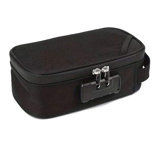 Cateissary Bolsa de maquillaje grande con compartimentos para organizar tus artículos esenciales de belleza en cualquier lugar. Bolsa de Almacenamiento y organización del hogar A