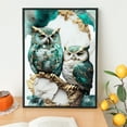 thumbnail image 5 of JYLMOOD Paint by Numbers Kit for Adults Beginner, Owl Easy DIY Oil Painting Kits On Canvas for Gift Home Wall Decor 16x20 Inch, 5 of 7