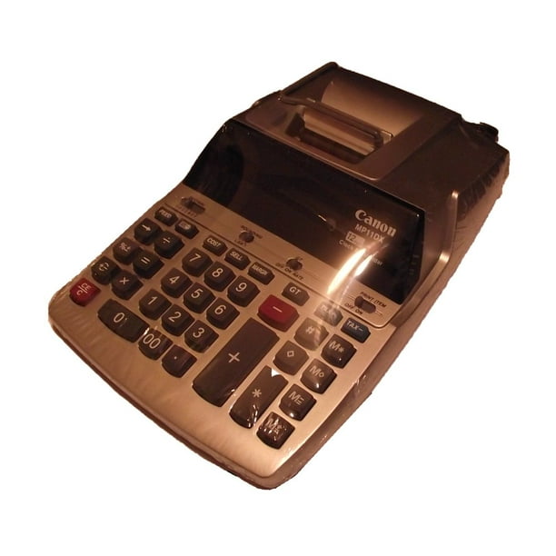Calculadora de impresión Canon CNMMP11DX con pantalla de 12 dígitos