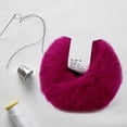 thumbnail image 1 of Peahefy Angora Wool Yarn Kit Soft For Weeding Party Birthday Gift, 1 of 1