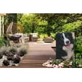 thumbnail image 5 of Border Collie Burlap Garden Flag Double Sided Premium Fabric Dog Pets Puppies Black and White Animal Outdoor Decoration Banner for Yard Lawn 12.5" x 18", 5 of 6