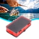 thumbnail image 4 of Wosthever Caja de pesca, cebo de almacenamiento, accesorio para señuelos, compartimentos de doble cara, contenedor de aparejos, gancho Pescar Naranja, 4 of 6