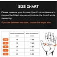 thumbnail image 2 of Winter Gloves Fingerless Convertible Mittens Thermal Polar Fleece Insulated Lining Windproof Warm for Men, 2 of 6