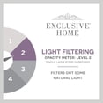 thumbnail image 3 of Filtro de luz Tie Up Shade Exclusive Home Loha, 54 x 63 cm, 3 of 6