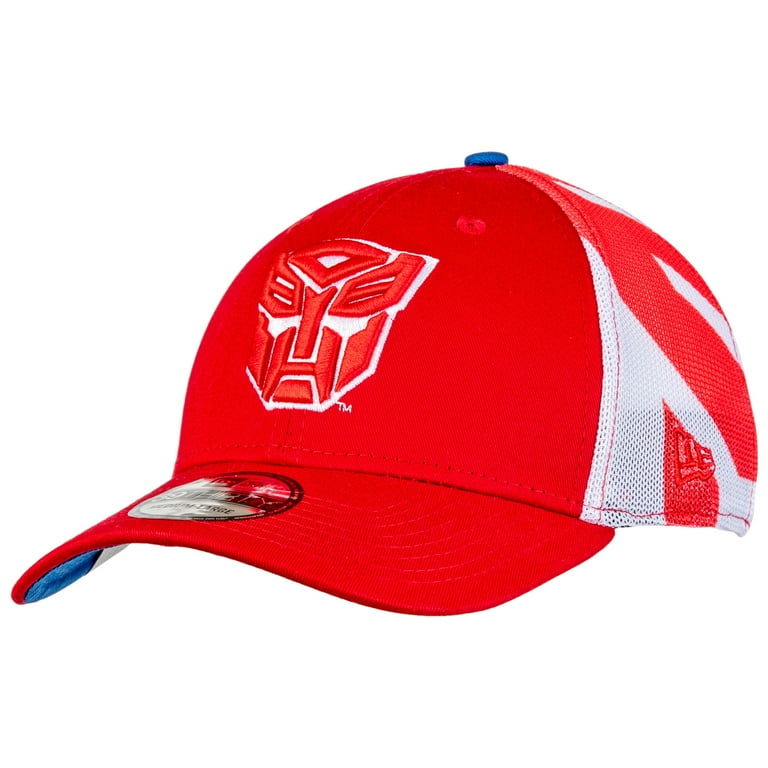 Transformers Autobots New Era 39Thirty Fitted Mesh Hat Medium Large Walmart
