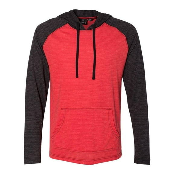 Burnside Yarn-Dyed Hooded Raglan T-Shirt