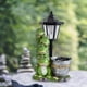 thumbnail image 1 of Estatua de cubo de ranas para jardín, luz solar, decoración para exteriores, adorno decorativo creativo, figura de animal, lámpara para césped, patio, 1 of 8