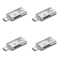 thumbnail image 1 of Lector tarjetas 2 en 1 5 Gbps OTG Type-C a USB 3.0 TF para iPhone (Plata), 1 of 5