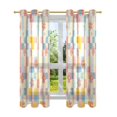 thumbnail image 7 of Yayeee Window Curtains Light Filtering 63"x42" Grommet Panel Pair Home Living Room Decor, Pink Floral, 7 of 7