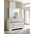 thumbnail image 2 of Miranda 9-drawer Dresser with Mirror White, 2 of 12