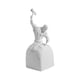 thumbnail image 4 of Estatua de inspiración tallada, coleccionable, para estantería, objetos decorativos. Blanco, 4 of 9