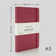 thumbnail image 2 of myPAPERCLIP Limited Edition Notebook, Soft Cover, A5 (5.83" x 8.27"), Grid, Raspberry, 2 of 6