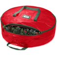 thumbnail image 1 of Bolsa de almacenamiento redonda YONGSHENG para guirnaldas navideñas 60 * 18 cm Rojo, 1 of 5