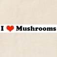 thumbnail image 2 of CafePress - I Love Mushrooms Tote Bag - Unisex Canvas Tote Bag, Beige, 1-Piece, 2 of 7
