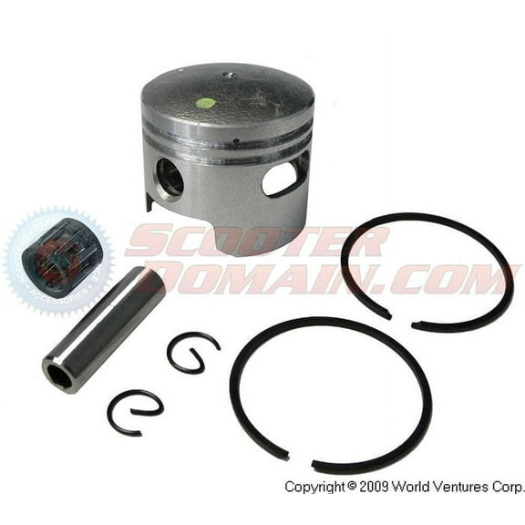 Piston Kit Boost Port - 44mm - 10mm / Pocket Bike, ATV, Dirt Bike, 49cc