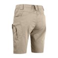 thumbnail image 4 of LISTHA Mens Tactical Shorts 11" Waterproof Hiking Fishing Breathable Quick Dry Cargo Short Shorts Regular Khaki S, 4 of 7