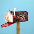 thumbnail image 6 of Bingfone Flower Crown Cat Magnetic Mailbox Cover Standard Size for Garden Yard Outdoor Decorations-25.5x21 in, 6 of 7