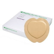 Mepilex Border Sacrum Self-Adherent Absorbent Bordered Foam Dressing 6.3'' x 7.9'', Box of 10