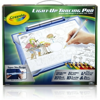  Crayola Trolls Light Up Tracing Pad, Tracing Light Box for  Kids, Sketching & Drawing Kit, Trolls Toys for Girls & Boys, Ages 6+ : Toys  & Games