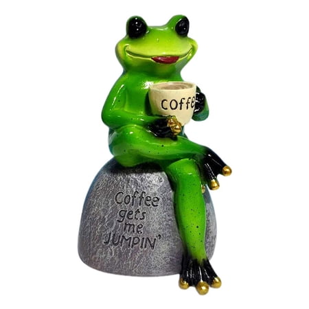 Worallymy Garden Statues Garden Yard Art Outdoor Decoration Funny Animal Welcome Sign Decoration for Home Yard Patio Gifts