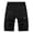 Black, variant on FUZHIQ Men's Belted Cargo Shorts Classic Drawstring Stretch Twill Chino Short Stretch Loose Knee Length Shorts Outdoor Casual Beach Shorts with Multi Pocket,XXL