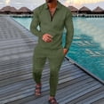 thumbnail image 2 of KaLI_store Mens Suits Slim Fit Men’s Tracksuits 2 Piece Outfit Sweatsuits for Men Casual Hoodie Sports Jogging Suits Sets L,M, 2 of 5