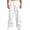 35# White, variant on Men's Baggy Sweatpants Fleece Wide Leg Lounge Pants Waist Loose Fit Cotton Jogging Sweat Pants with Pockets Light Gray 2XL