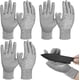 thumbnail image 1 of 3 pares de guantes resistentes a cortes de nivel 5, guantes de seguridad para carpintería, guantes protectores a prueba de cortes para hombres, guantes de trabajo anticortes, jardinería recu, 1 of 5