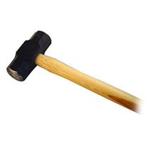 bon 84-572 6-pound double face sledge hammer, hickory handle