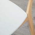 thumbnail image 2 of Simple Living Modern Dining Chairs Set of 4 with Angled Legs and Mid-Century Style, 2 of 6