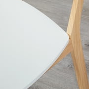 Simple Living Modern Dining Chairs Set of 4 with Angled Legs and Mid-Century Style