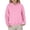 Pink #020, variant on Oversized Hoodies For Teen Girls Boys Soft Long Sleeve Pullover Hooded Kids Casual Loose Solid Sweatshirts With Pockets, 130