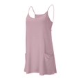 thumbnail image 6 of A Women's Athletic Dresses Cute Tennis Dress with Shorts Underneath Spaghetti Strap Casual Dress, 6 of 6