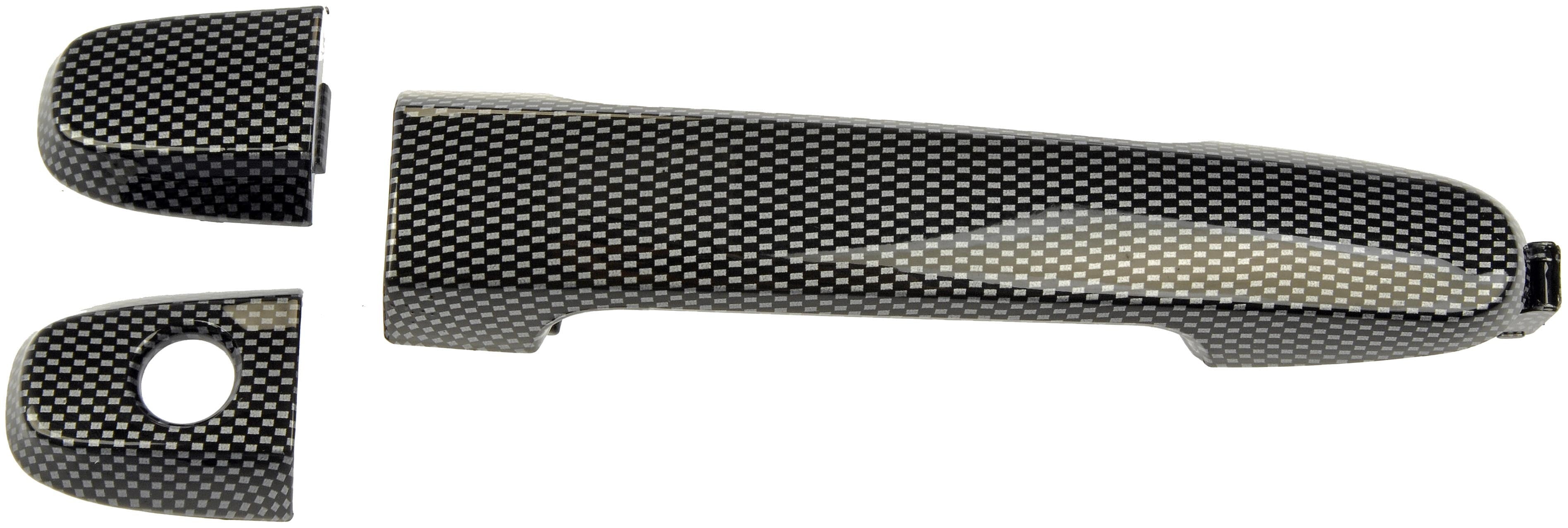 Dorman 81951 Front Exterior Door Handle for Specific Models, Carbon Fiber